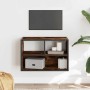 Mueble TV madera ingeniería y metal roble ahumado 60x31x39,5 cm von , TV-Möbel - Ref: Foro24-848916, Preis: 41,19 €, Rabatt: %