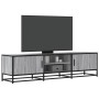 Mueble TV metal y madera ingeniería gris Sonoma 160x35x41 cm von , TV-Möbel - Ref: Foro24-848847, Preis: 113,56 €, Rabatt: %