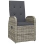 Set comedor jardín 9 pzas y cojines ratán sintético gris von , Gartensets - Ref: Foro24-3277624, Preis: 1,00 €, Rabatt: %