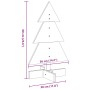 Árbol de Navidad de adorno madera maciza pino marrón cera 60 cm by , Christmas trees - Ref: Foro24-858182, Price: 16,19 €, Di...