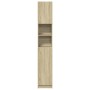 Juego de muebles de baño 2 pzas madera ingeniería roble Sonoma von , Zubehör für Waschmaschinen und Trockner - Ref: Foro24-33...