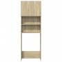 Juego de muebles de baño 2 pzas madera ingeniería roble Sonoma von , Zubehör für Waschmaschinen und Trockner - Ref: Foro24-33...