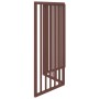 Puerta para perros plegable 3 paneles madera álamo marrón 150cm von , Hundehütten und Zäune - Ref: Foro24-352198, Preis: 54,7...