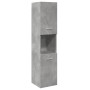 Juego muebles de baño 4 pzas madera contrachapada gris hormigón de , Muebles de baño - Ref: Foro24-3324881, Precio: 306,55 €,...