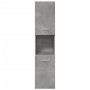 Juego muebles de baño 4 pzas madera contrachapada gris hormigón de , Muebles de baño - Ref: Foro24-3324881, Precio: 306,55 €,...