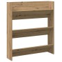 Zapatero de pared madera ingeniería roble artisan 80x18x90 cm von , Schuhregale und Schuhorganisatoren - Ref: Foro24-856545, ...