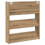 Zapatero de pared madera ingeniería roble artisan 80x18x90 cm von , Schuhregale und Schuhorganisatoren - Ref: Foro24-856545, ...