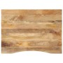 Tablero escritorio con curva madera mango rugosa 110x80x2,5 cm by , Table tops - Ref: Foro24-370206, Price: 136,14 €, Discoun...