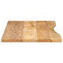 Tablero escritorio con curva madera mango rugosa 140x60x2,5 cm by , Table tops - Ref: Foro24-370204, Price: 137,47 €, Discoun...