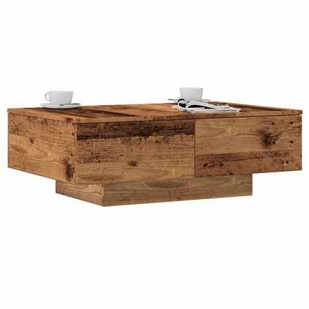 Mesa de centro madera ingeniería madera envejecida 90x60x31 cm by , Coffee table - Ref: Foro24-856570, Price: 111,01 €, Disco...