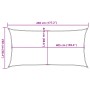 Toldo de vela naranja HDPE 160 g/m² 2,5x4,5 m de , Sombrillas - Ref: Foro24-311675, Precio: 31,73 €