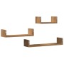 Estantes pared 3 unidades madera ingeniería roble artisan de , Estantes y estanterías - Ref: Foro24-855793, Precio: 29,28 €, ...