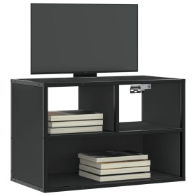 Mueble de TV metal y madera de ingeniería negro 60x31x39,5 cm von , TV-Möbel - Ref: Foro24-848914, Preis: 42,31 €, Rabatt: %