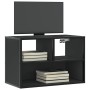 Mueble de TV metal y madera de ingeniería negro 60x31x39,5 cm von , TV-Möbel - Ref: Foro24-848914, Preis: 42,31 €, Rabatt: %