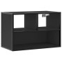 Mueble de TV metal y madera de ingeniería negro 60x31x39,5 cm von , TV-Möbel - Ref: Foro24-848914, Preis: 42,31 €, Rabatt: %