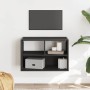 Mueble de TV metal y madera de ingeniería negro 60x31x39,5 cm von , TV-Möbel - Ref: Foro24-848914, Preis: 42,31 €, Rabatt: %