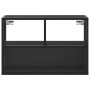 Mueble de TV metal y madera de ingeniería negro 60x31x39,5 cm von , TV-Möbel - Ref: Foro24-848914, Preis: 42,31 €, Rabatt: %