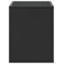 Mueble de TV metal y madera de ingeniería negro 60x31x39,5 cm von , TV-Möbel - Ref: Foro24-848914, Preis: 42,31 €, Rabatt: %