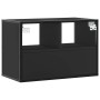 Mueble de TV metal y madera de ingeniería negro 60x31x39,5 cm von , TV-Möbel - Ref: Foro24-848914, Preis: 42,31 €, Rabatt: %