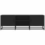 Mueble de TV madera de ingeniería y metal negro 120x35x41 cm von , TV-Möbel - Ref: Foro24-848839, Preis: 104,97 €, Rabatt: %