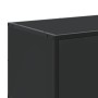 Mueble de TV madera de ingeniería y metal negro 120x35x41 cm von , TV-Möbel - Ref: Foro24-848839, Preis: 104,97 €, Rabatt: %