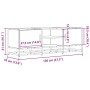 Mueble de TV madera de ingeniería y metal negro 120x35x41 cm von , TV-Möbel - Ref: Foro24-848839, Preis: 104,97 €, Rabatt: %