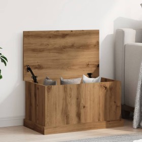 Caja de almacenaje madera ingeniería roble artisan 70x40x38 cm von , Aufbewahrungskisten - Ref: Foro24-857162, Preis: 83,10 €...