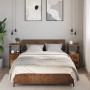 Mesitas de noche 2 ud madera ingeniería envejecida 34x35,5x70cm von , Nachttische - Ref: Foro24-857251, Preis: 116,33 €, Raba...