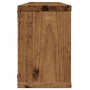Estantes cubo de pared 4 uds madera envejecida 60x15x23 cm by , Shelves and shelves - Ref: Foro24-856587, Price: 48,67 €, Dis...