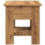 Mesa de centro madera de ingeniería roble artisan 40x40x42 cm by , Coffee table - Ref: Foro24-856799, Price: 40,72 €, Discoun...