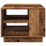 Mesa de centro madera ingeniería madera envejecida 55x55x42 cm by , Coffee table - Ref: Foro24-856802, Price: 54,91 €, Discou...