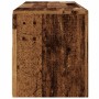 Mueble TV luces LED madera ingeniería envejecida 120x35x40 cm by , TV Furniture - Ref: Foro24-856319, Price: 102,78 €, Discou...