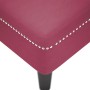 Tumbona con almohada y reposabrazo derecho terciopelo rojo vino by , Daybeds - Ref: Foro24-4009776, Price: 191,76 €, Discount: %