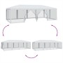 Carpa para fiestas con 12 paredes de malla HDPE blanco 8x4 m by , Tents and gazebos - Ref: Foro24-4010071, Price: 211,29 €, D...
