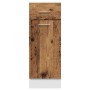 Armario bajo con cajón cocina madera envejecida 30x46x81,5 cm von , Küchenschränke - Ref: Foro24-856080, Preis: 61,41 €, Raba...