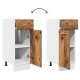 Armario bajo con cajón cocina madera envejecida 30x46x81,5 cm von , Küchenschränke - Ref: Foro24-856080, Preis: 61,41 €, Raba...