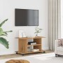 Mueble de TV ruedas madera ingeniería roble artisan 80x40x45 cm by , TV Furniture - Ref: Foro24-855791, Price: 62,90 €, Disco...