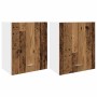Armario colgante 2 uds madera ingeniería envejecida 50x31x60 cm von , Küchenschränke - Ref: Foro24-856113, Preis: 93,10 €, Ra...