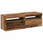 Muebles de TV con luces LED 2 uds madera ingeniería envejecida von , TV-Möbel - Ref: Foro24-856310, Preis: 87,70 €, Rabatt: %