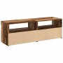 Muebles de TV con luces LED 2 uds madera ingeniería envejecida von , TV-Möbel - Ref: Foro24-856310, Preis: 87,70 €, Rabatt: %
