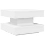 Mesa de centro giratoria 360 grados blanco 50x50x34,5 cm by , Coffee table - Ref: Foro24-858470, Price: 72,98 €, Discount: %