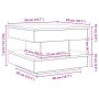 Mesa de centro giratoria 360 grados blanco 50x50x34,5 cm by , Coffee table - Ref: Foro24-858470, Price: 72,98 €, Discount: %