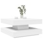 Mesa de centro giratoria 360 grados blanco 70x70x34,5 cm by , Coffee table - Ref: Foro24-858479, Price: 84,10 €, Discount: %