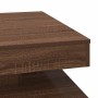 Mesa de centro giratoria 360 grados roble marrón 70x70x34,5 cm by , Coffee table - Ref: Foro24-858485, Price: 85,62 €, Discou...