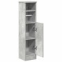 Mueble de baño con portarrollos gris hormigón 20,5x22x90 cm de , Muebles de baño - Ref: Foro24-858500, Precio: 35,84 €, Descu...