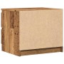 Mesita de noche madera de ingeniería envejecida 50x40x43.5 cm by , Nightstands - Ref: Foro24-856518, Price: 53,82 €, Discount: %