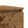 Mesita de noche madera de ingeniería envejecida 50x40x43.5 cm by , Nightstands - Ref: Foro24-856518, Price: 53,82 €, Discount: %
