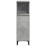 Set muebles de baño 2 piezas madera contrachapada gris hormigón de , Muebles de baño - Ref: Foro24-3324946, Precio: 177,36 €,...
