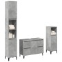 Set muebles de baño 2 piezas madera contrachapada gris hormigón by , Bathroom furniture - Ref: Foro24-3324950, Price: 211,23 ...