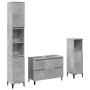 Set muebles de baño 2 piezas madera contrachapada gris hormigón by , Bathroom furniture - Ref: Foro24-3324950, Price: 211,23 ...